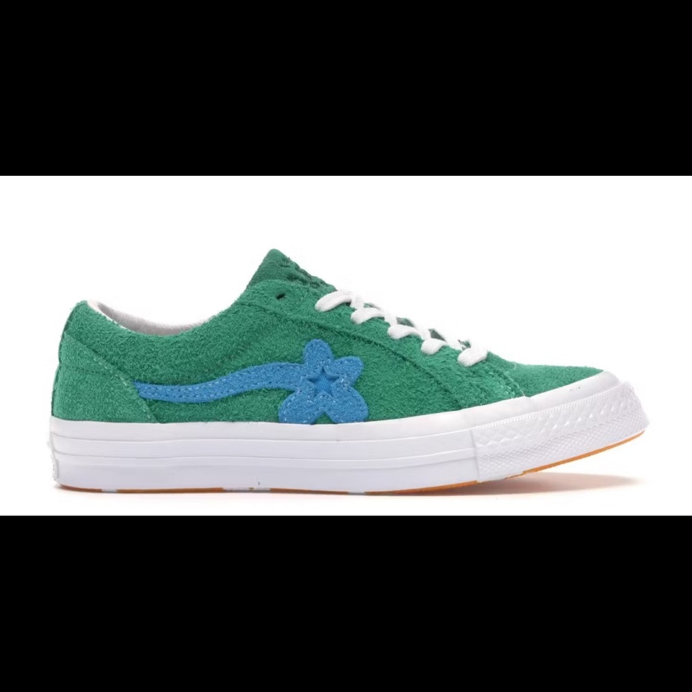 Golf Le Fleur x One Star Green Sneakers